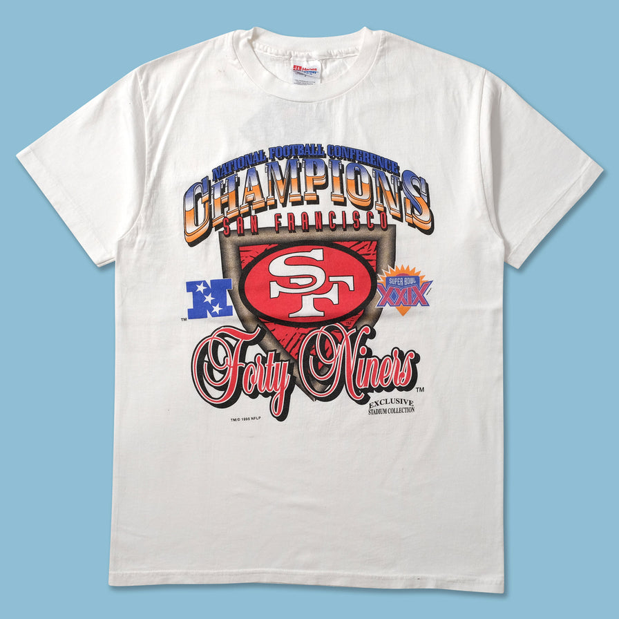 1995 San Francisco 49ers T-Shirt Small - Double Double Vintage