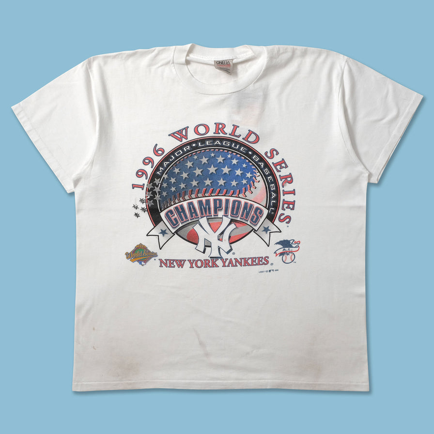 1996 New York Yankees T-Shirt XLarge - Double Double Vintage