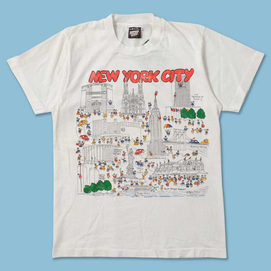 Vintage 1989 New York City T-Shirt Small 
