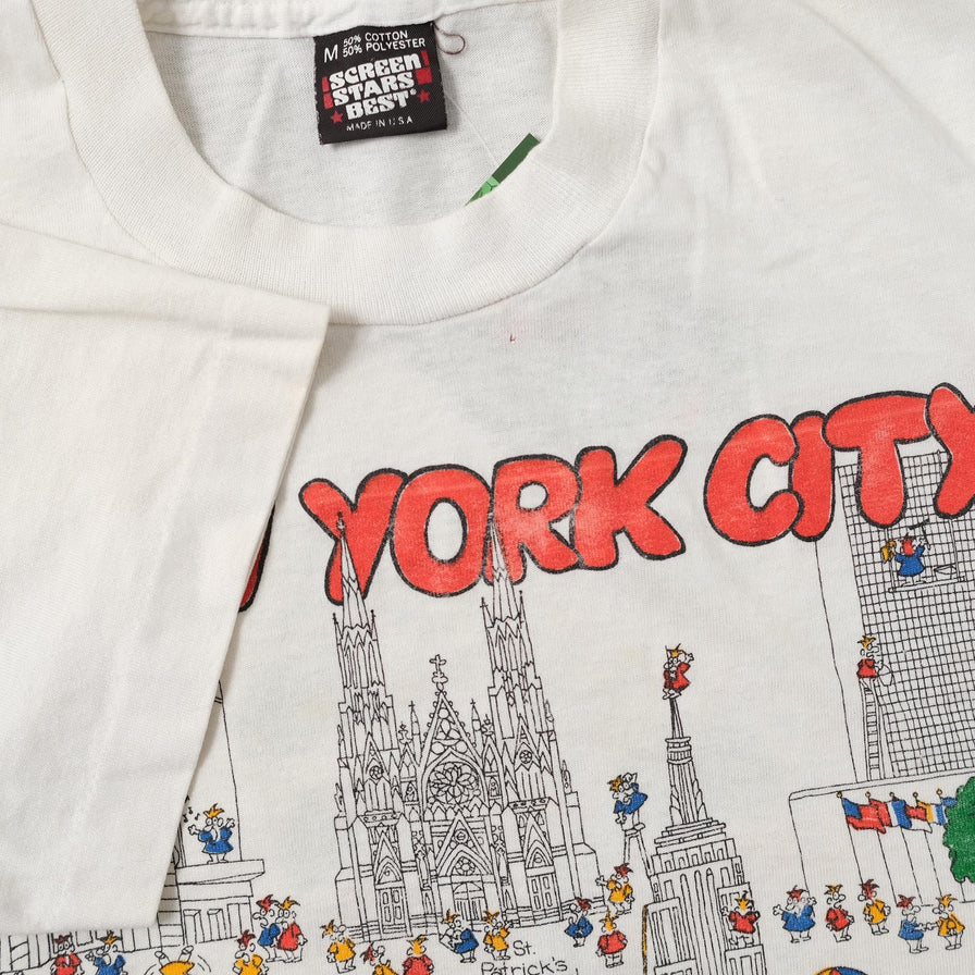 Vintage 1989 New York City T-Shirt Small 