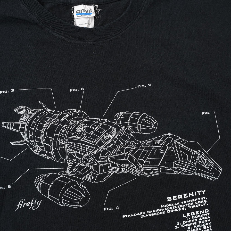 Vintage Serenity T-Shirt Large 