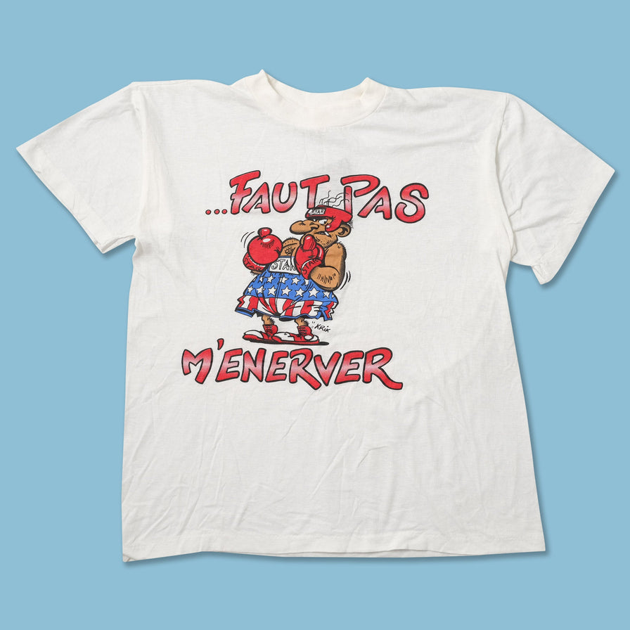 Vintage Boxing T-Shirt Small 