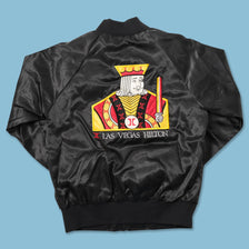 Vintage Las Vegas Satin Jacket Medium 