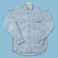 Vintage Levis Denim Shirt Medium 