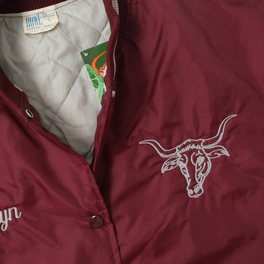 Vintage Padded College Jacket Large 