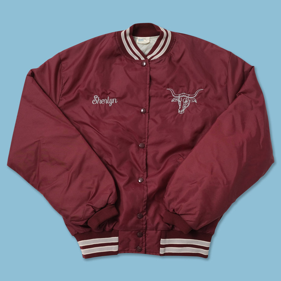 Vintage Padded College Jacket Large 