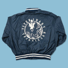 Vintage College Jacket Large 