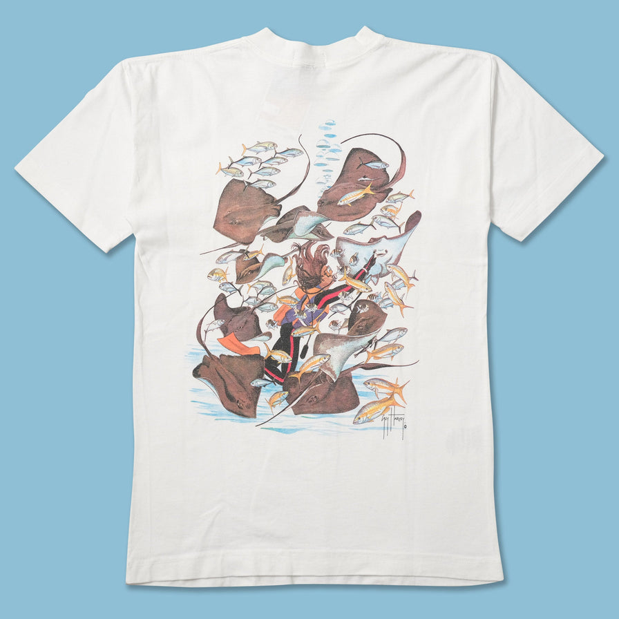 Vintage Guy Harvey Fish T-Shirt Medium 