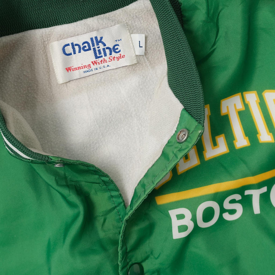 Vintage Chalkline Boston Celtics Jacket Large 