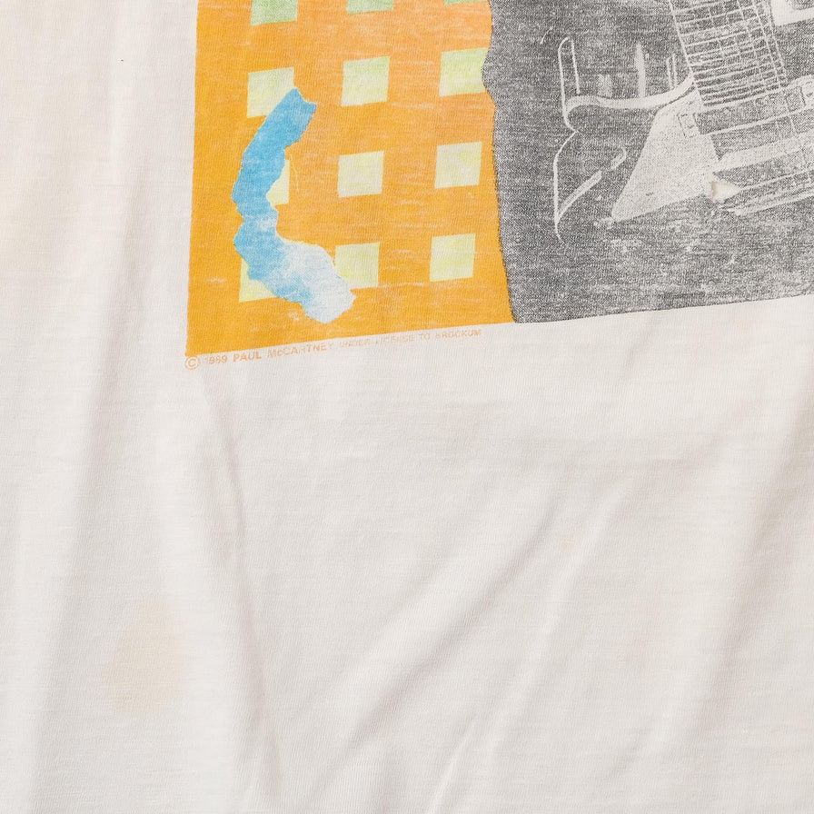 1989 Paul McCartney T-Shirt Medium 