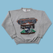 1998 Denver Broncos Sweater Small 