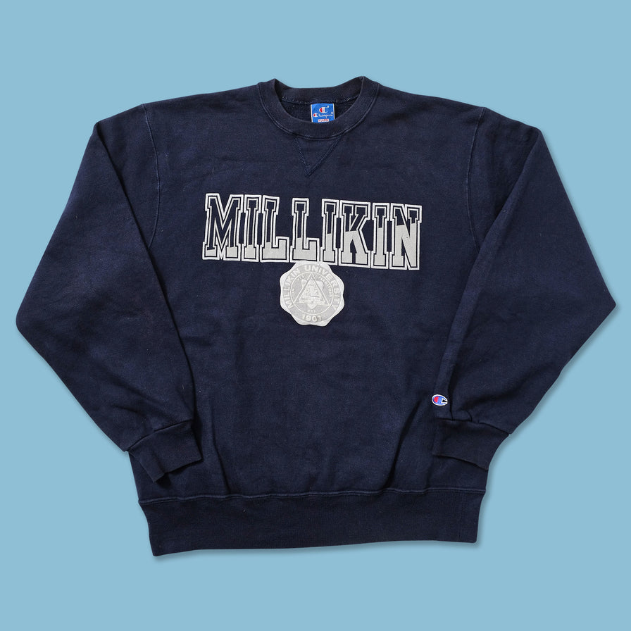 Vintage Champion Millikin Sweater Large 
