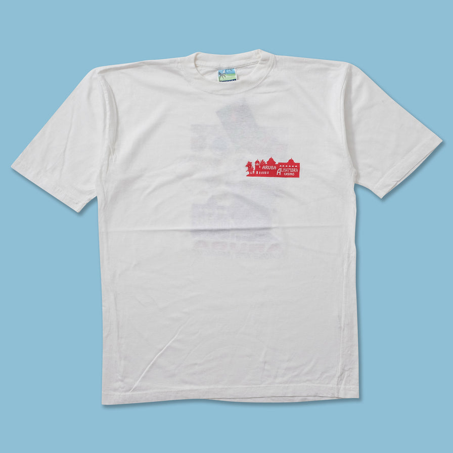 Vintage Aruba Alhambra Casino T-Shirt Medium 