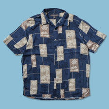 Vintage Pattern Shirt Large 