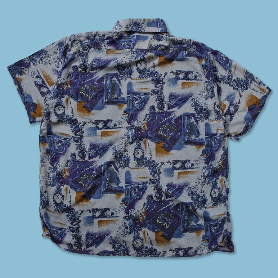 Vintage Pattern Shirt Large 