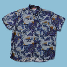Vintage Pattern Shirt Large 