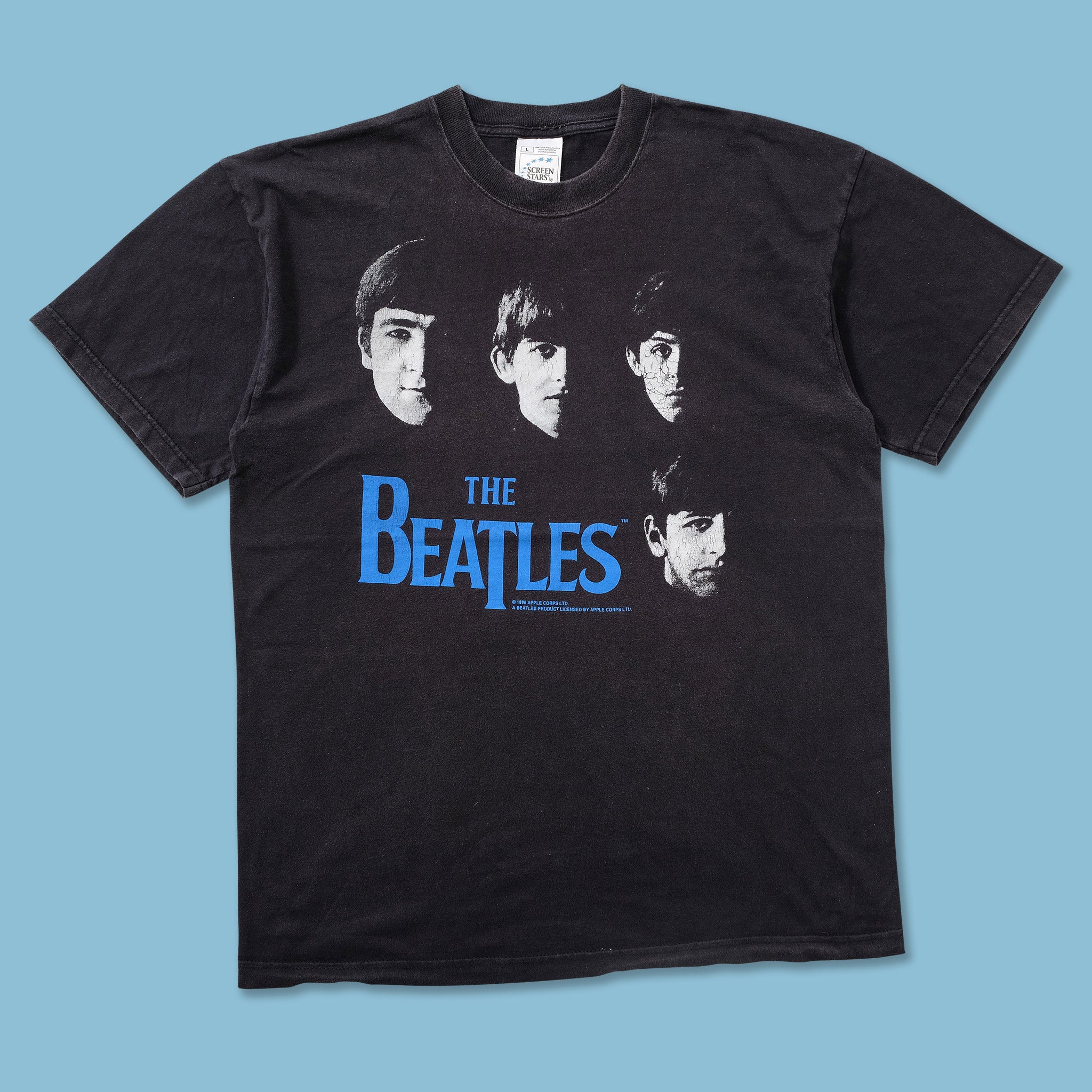 1996 The Beatles T-Shirt Large | Double Double Vintage