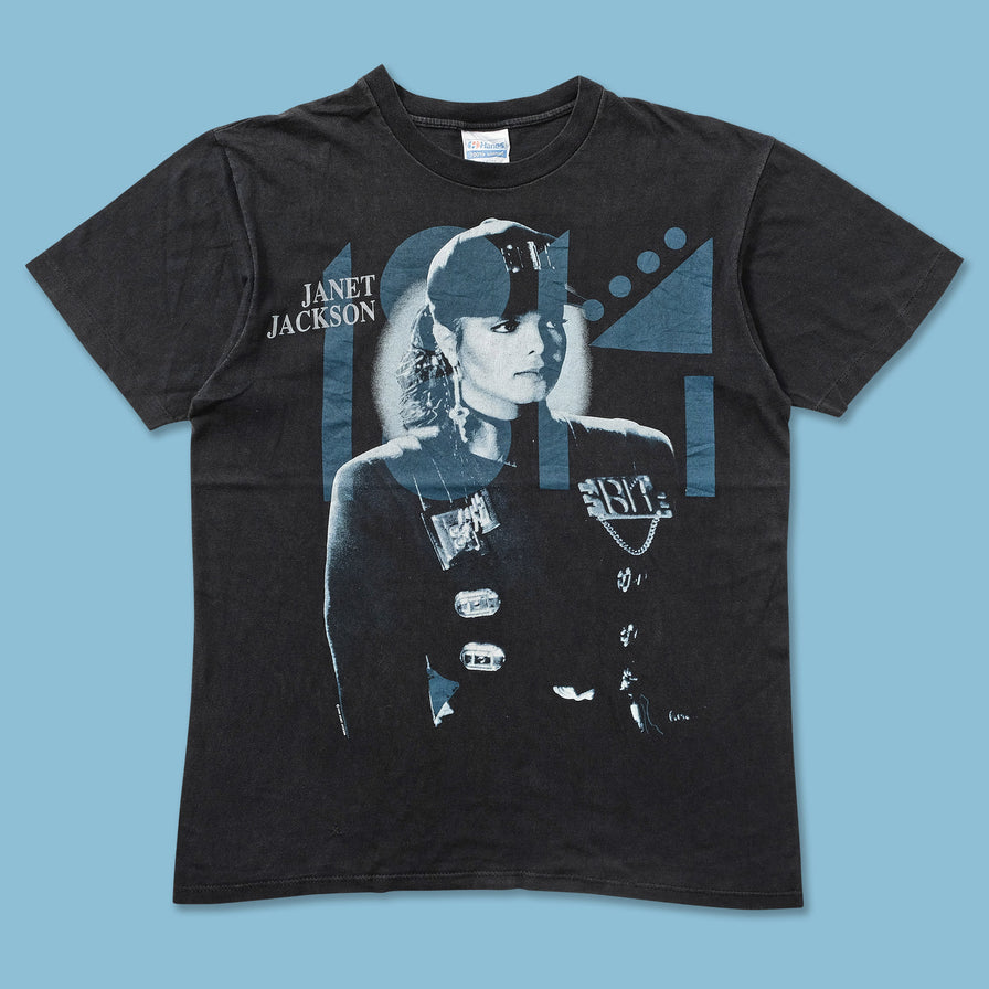 1990 Janet Jackson T-Shirt Medium 