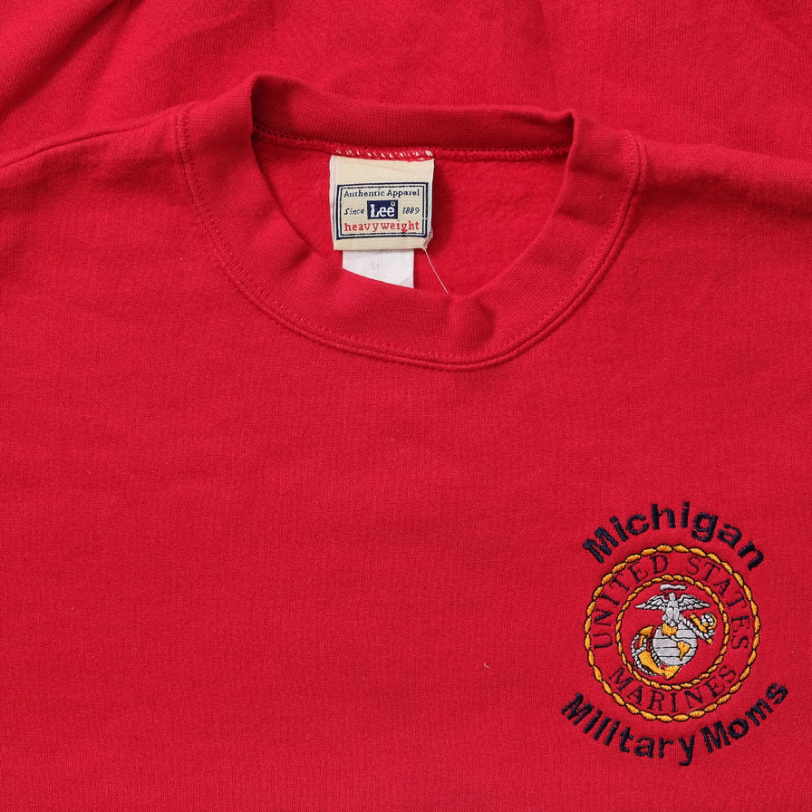 Vintage Lee Michigan Military Moms Sweater Medium 