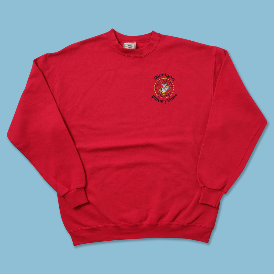 Vintage Lee Michigan Military Moms Sweater Medium 