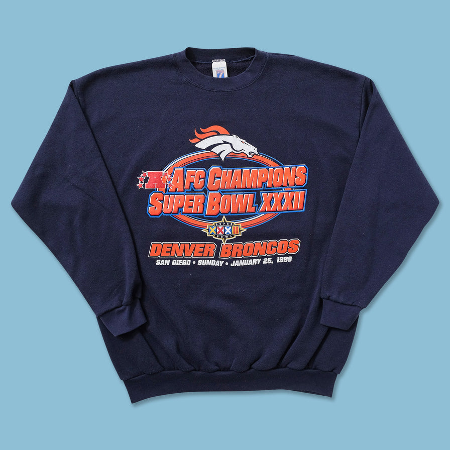 1998 Denver Broncos Sweater Large 