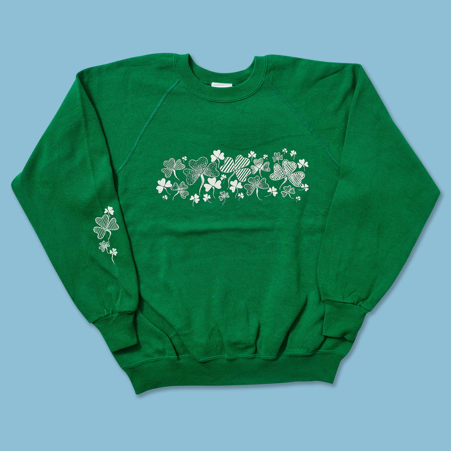 Vintage Lee Shamrock Sweater Small 