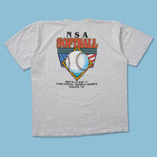 Vintage Fast Pitch World Series T-Shirt XXL 