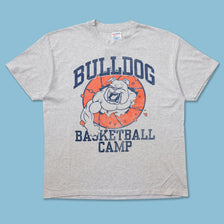 Vintage Bulldogs Basketball Camp T-Shirt XLarge 
