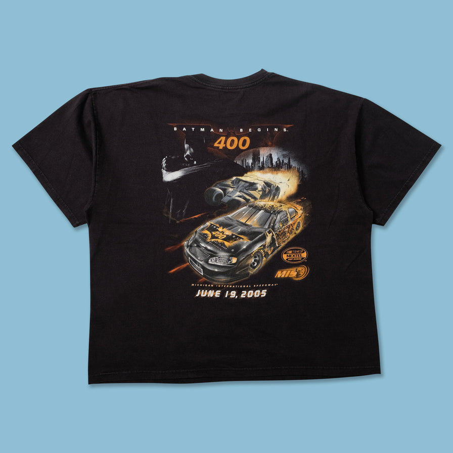 2005 Batman Begins Nascar Race Day T-Shirt XXL - Double Double Vintage