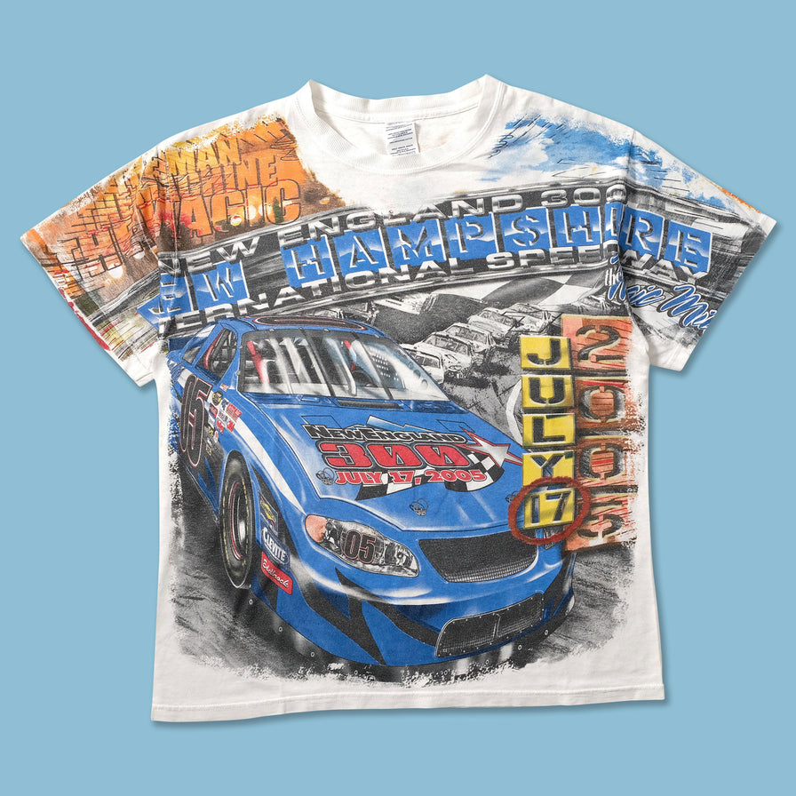 2005 Nascar Racing T-Shirt Medium - Double Double Vintage