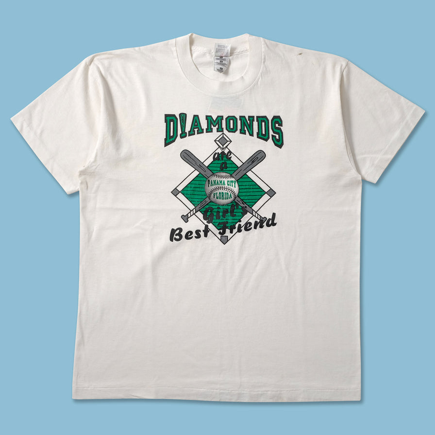 Vinage Panama City Diamonds T-Shirt Large - Double Double Vintage