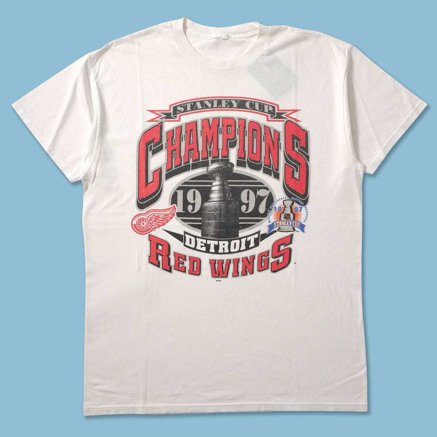1997 Detroit Red Wings T-Shirt Large - Double Double Vintage