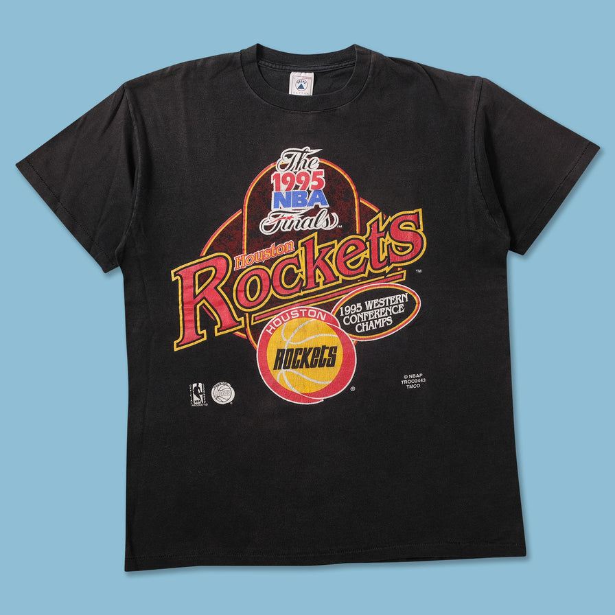 1995 Houston Rockets T-Shirt Large - Double Double Vintage