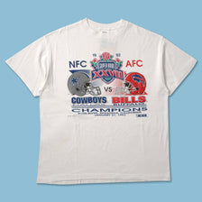 1992 Super Bowl T-Shirt Large - Double Double Vintage