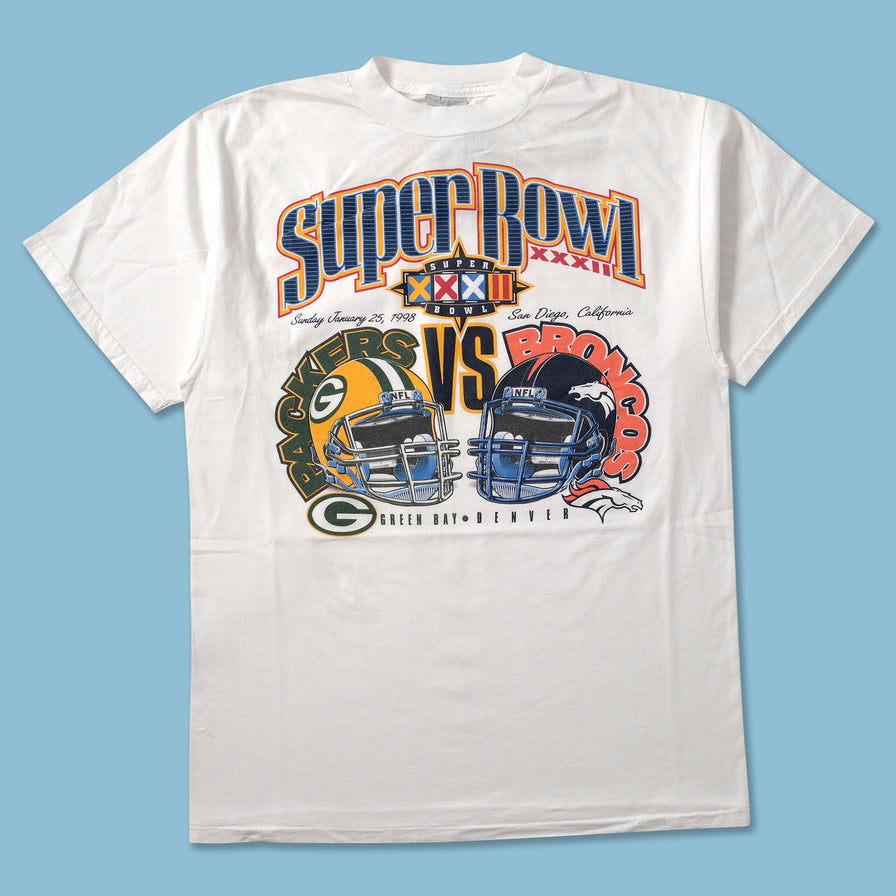 1998 Super Bowl T-Shirt Medium - Double Double Vintage