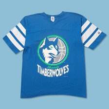 Vintage Timberwolves T-Shirt Large 