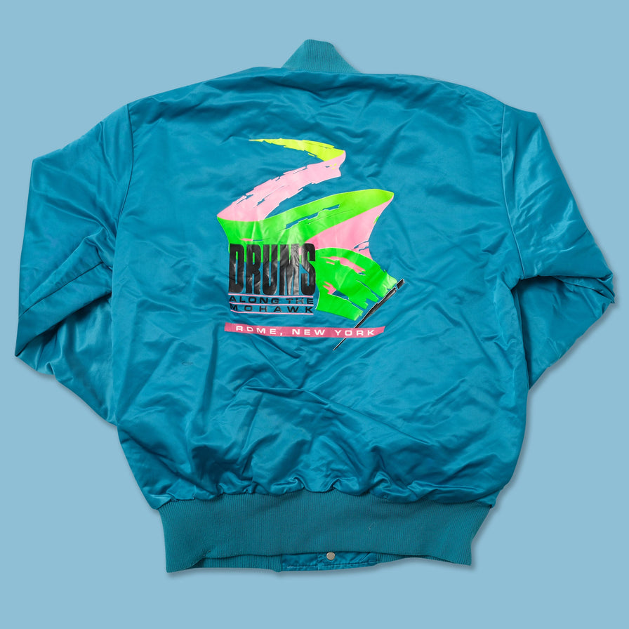 Vintage Satin College Jacket Medium 