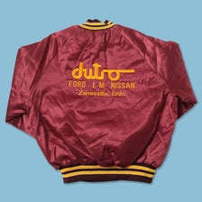 Vintage Satin College Jacket Medium 