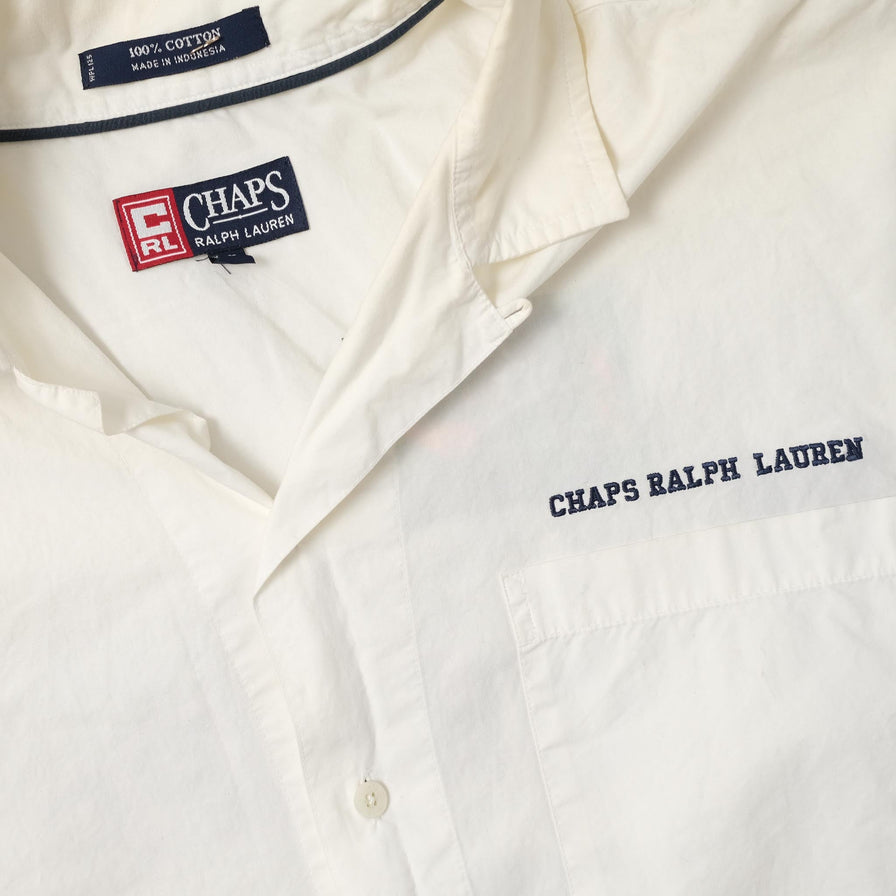 Vintage Chaps Short Sleeve Shirt XLarge 