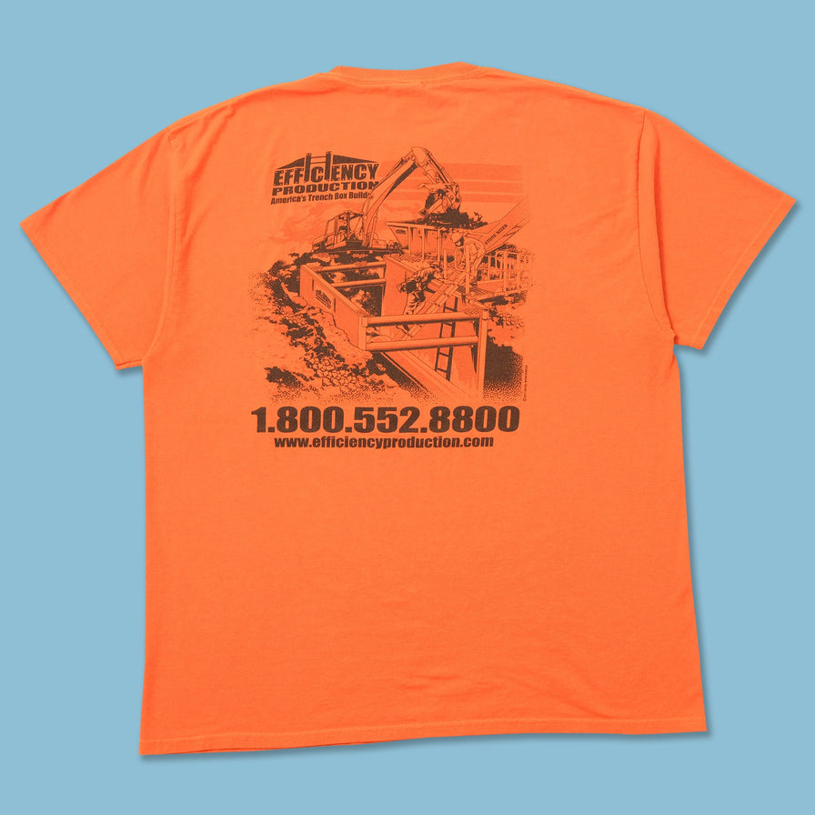 Vintage Effiency Production T-Shirt XLarge 