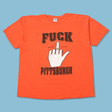 Vintage F*ck Pittsburgh T-SHirt XLarge 