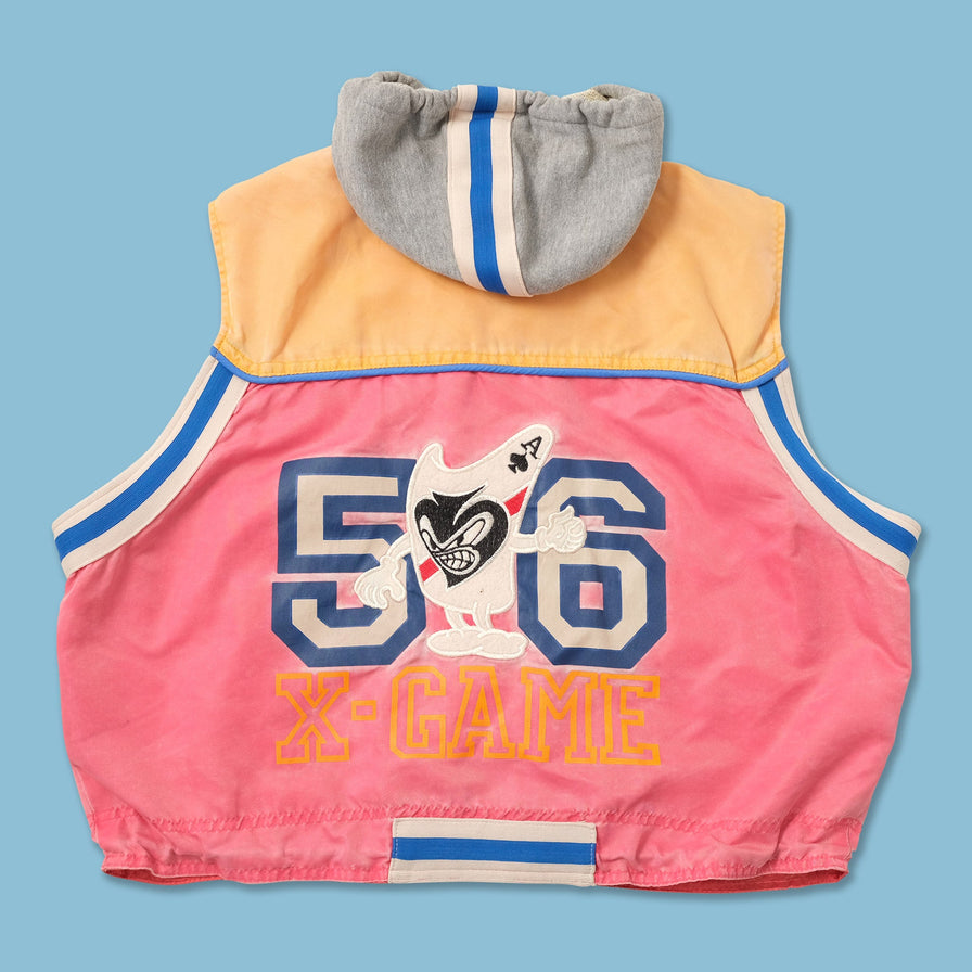 Vintage X-Game Uniform Track Vest Small 