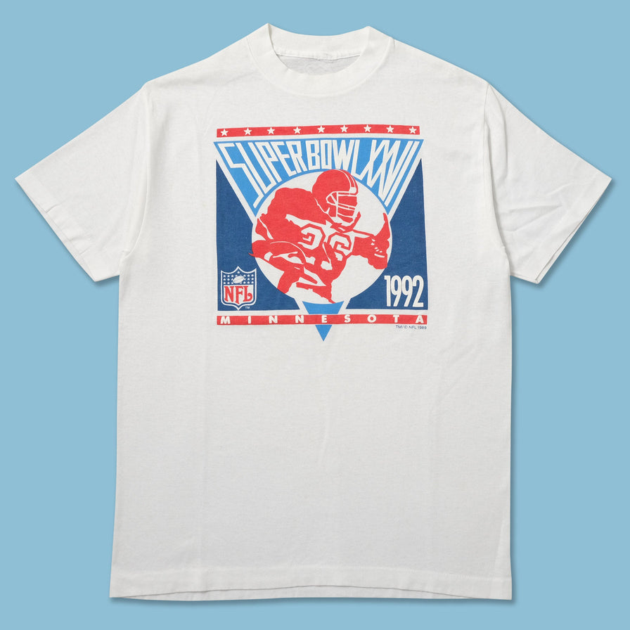 Vintage 1989 Superbowl XXVI T-Shirt Medium 