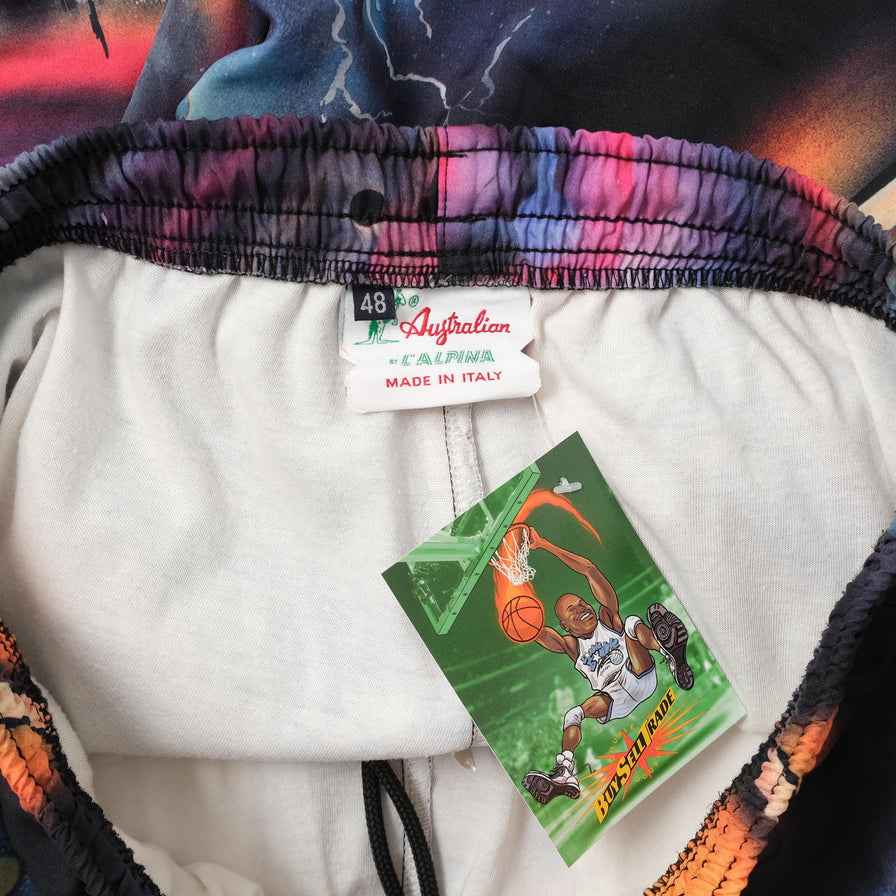 Vintage Australian L'Alpina Space Shorts Medium 