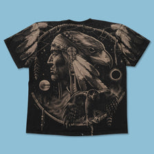 Vintage 1996 Liquid Blue T-Shirt Large 