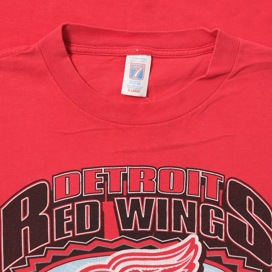 Vintage Detroit Red Wings T-Shirt Large 