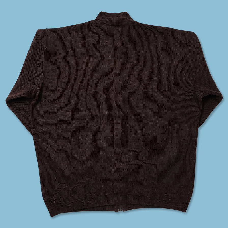 Vintage Lacoste Knit Jacket Large 