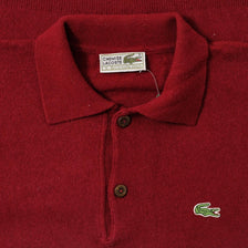 Vintage Lacoste Knit Sweater Medium 