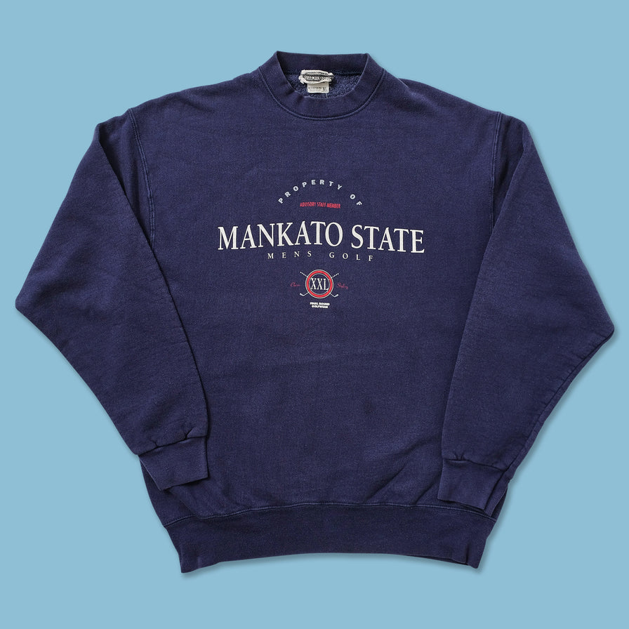 Vintage Mankato State Golf Sweater Large 