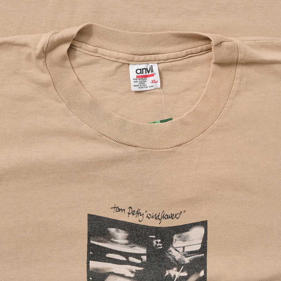 1995 Tom Petty Windflowers T-Shirt XLarge 